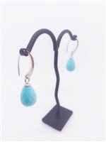 Orecchini Rudelli Zambetti Gioielli Donna in Oro bianco Turchese UNICOLOR-OR1 - UNICOLOR-OR1